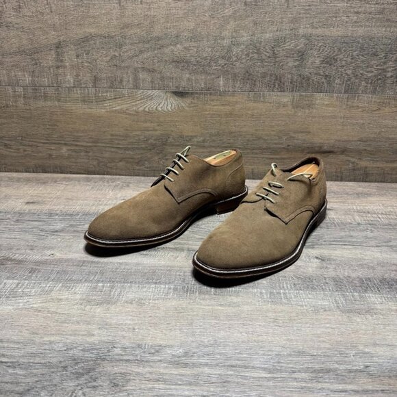 Gordon Rush Roger Tan Suede Oxford Shoes Men's Size 11